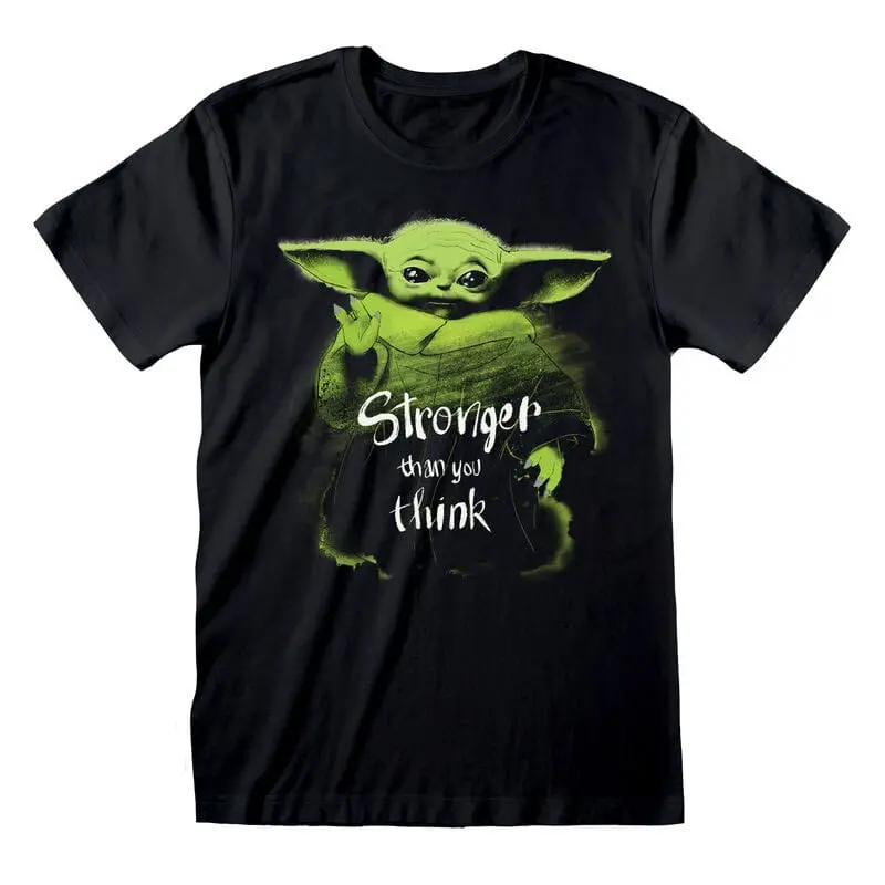 Star Wars The Mandalorian Stronger Than You Think T-shirt termékfotó
