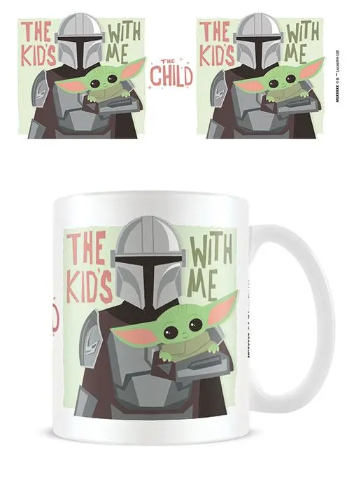 Star Wars The Mandalorian Tasse The Kids With Me termékfotó