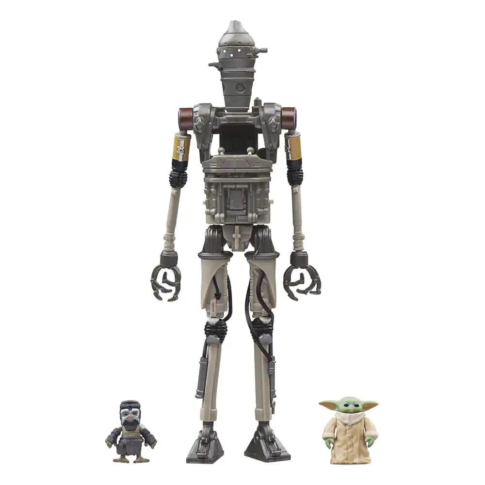 Star Wars: The Mandalorian Vintage Collection Actionfiguren 3er-Pack IG-12, Grogu & Anzellan 10 cm Produktfoto