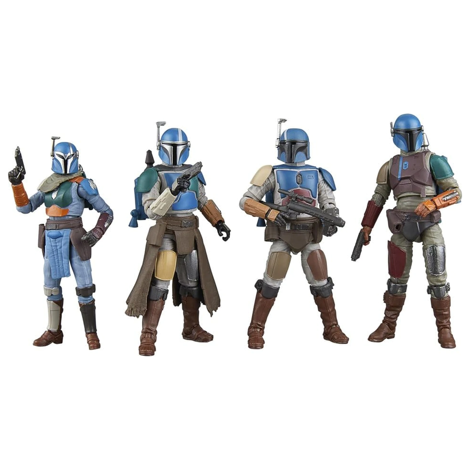 Star Wars The Mandalorian Vintage Collection Actionfiguren 4er-Pack Mandalorian Shriek-Hawk 10 cm Produktfoto