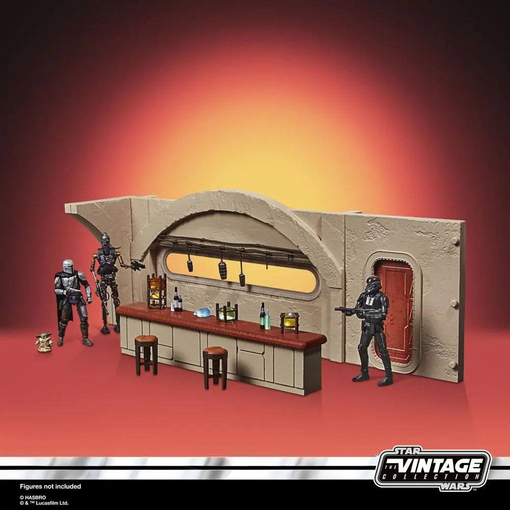 Star Wars The Mandalorian Vintage Collection Nevarro Cantina with Imperial Death Trooper (Nevarro) termékfotó