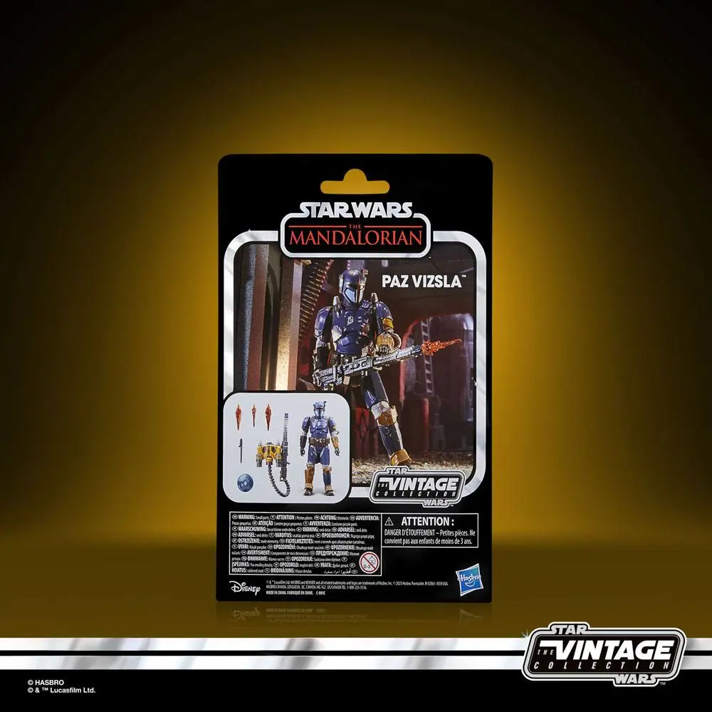 Star Wars: The Mandalorian Vintage Collection Actionfigur Paz Vizsla 10 cm termékfotó