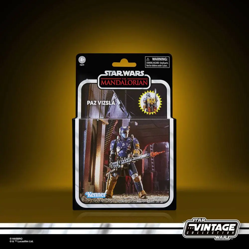 Star Wars: The Mandalorian Vintage Collection Actionfigur Paz Vizsla 10 cm termékfotó