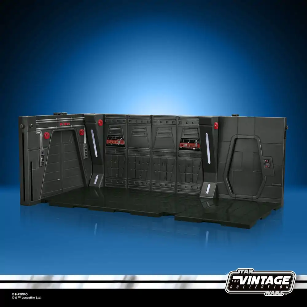 Star Wars: The Mandalorian Vintage Collection Moff Gideon&#039;s Imperial Light Cruiser Hallway mit Mandalorian Privateer Actionfigur 10 cm Produktfoto