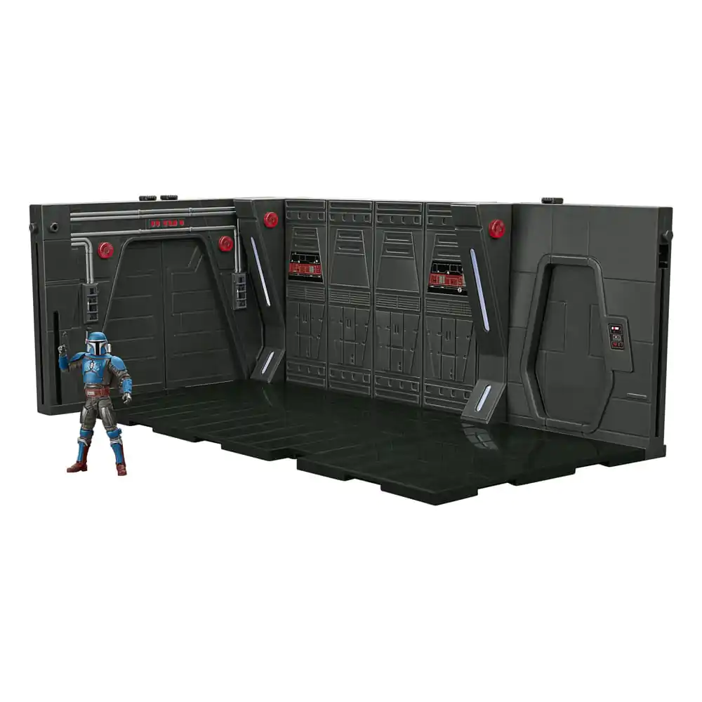 Star Wars: The Mandalorian Vintage Collection Moff Gideon&#039;s Imperial Light Cruiser Hallway mit Mandalorian Privateer Actionfigur 10 cm Produktfoto