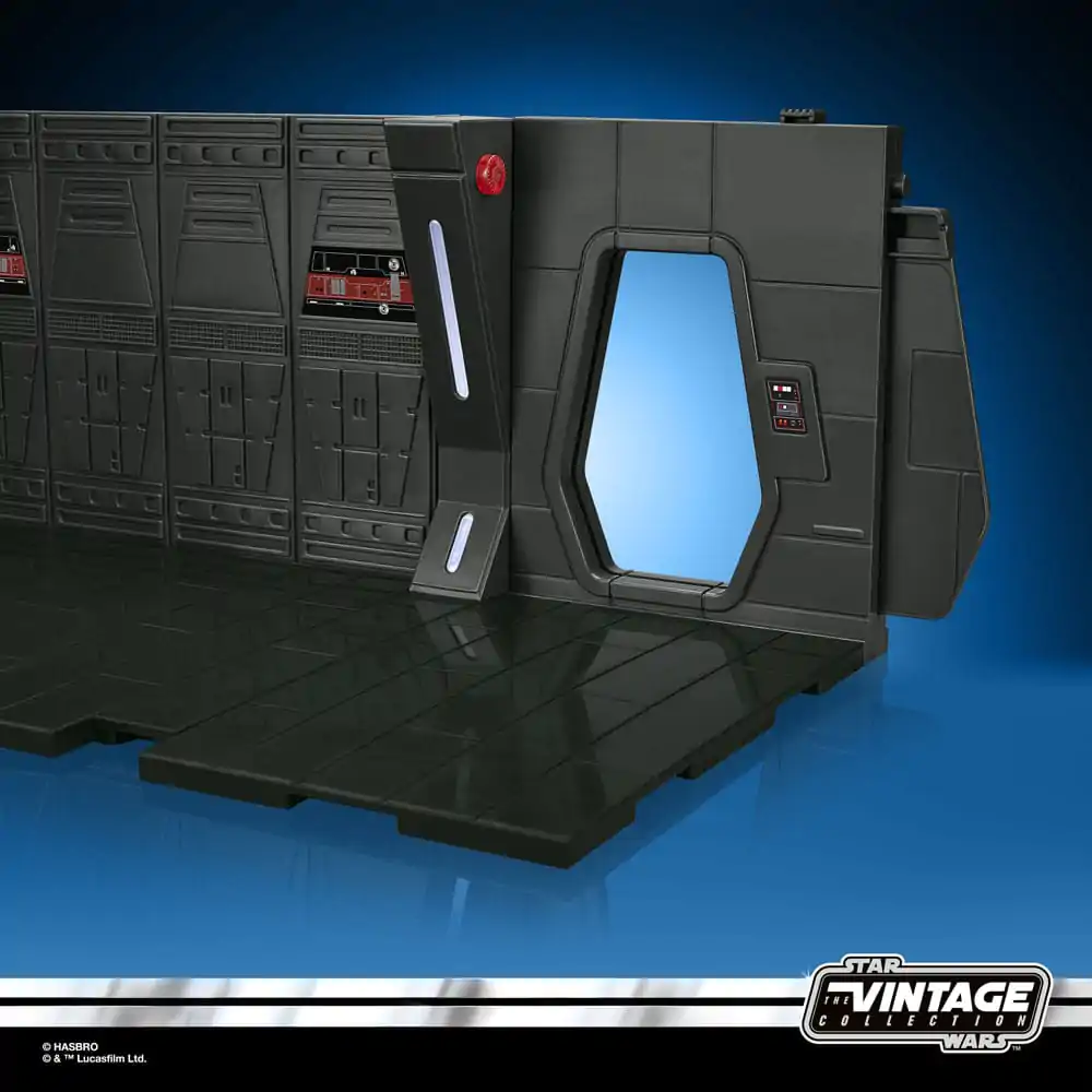 Star Wars: The Mandalorian Vintage Collection Moff Gideon&#039;s Imperial Light Cruiser Hallway mit Mandalorian Privateer Actionfigur 10 cm Produktfoto
