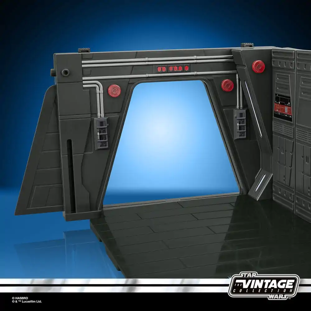 Star Wars: The Mandalorian Vintage Collection Moff Gideon&#039;s Imperial Light Cruiser Hallway mit Mandalorian Privateer Actionfigur 10 cm Produktfoto
