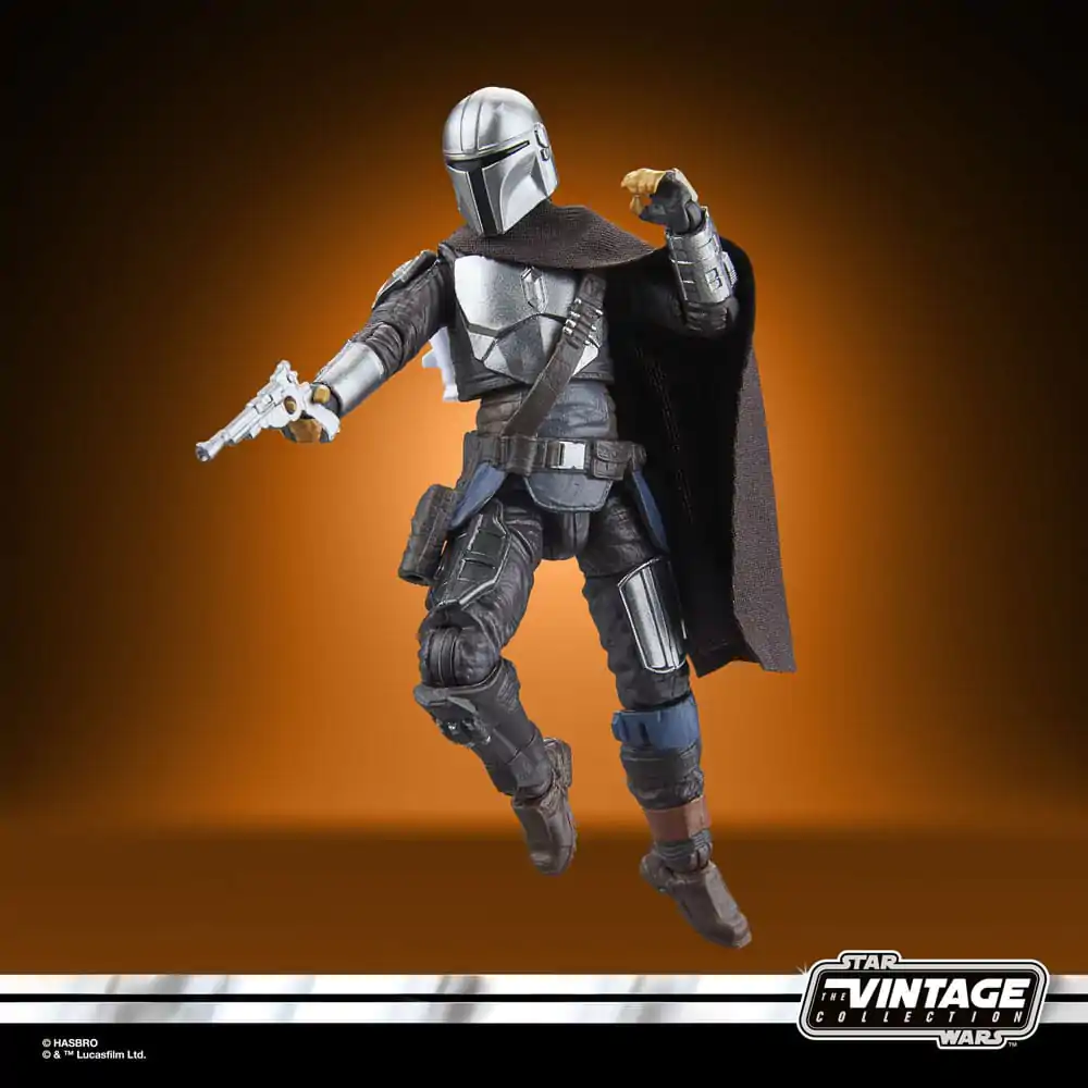 Star Wars: The Mandalorian Vintage Collection Actionfigur The Mandalorian (Imperial Base) 10 cm Produktfoto