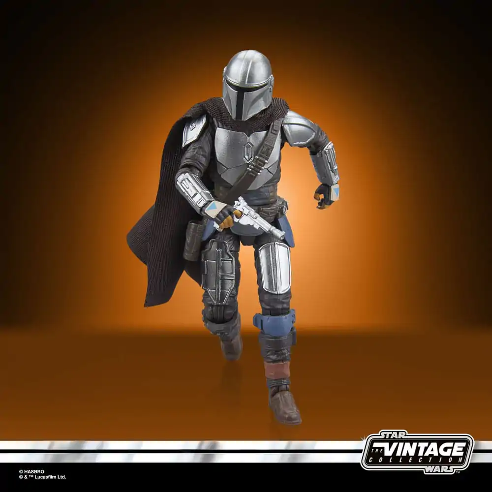 Star Wars: The Mandalorian Vintage Collection Actionfigur The Mandalorian (Imperial Base) 10 cm Produktfoto