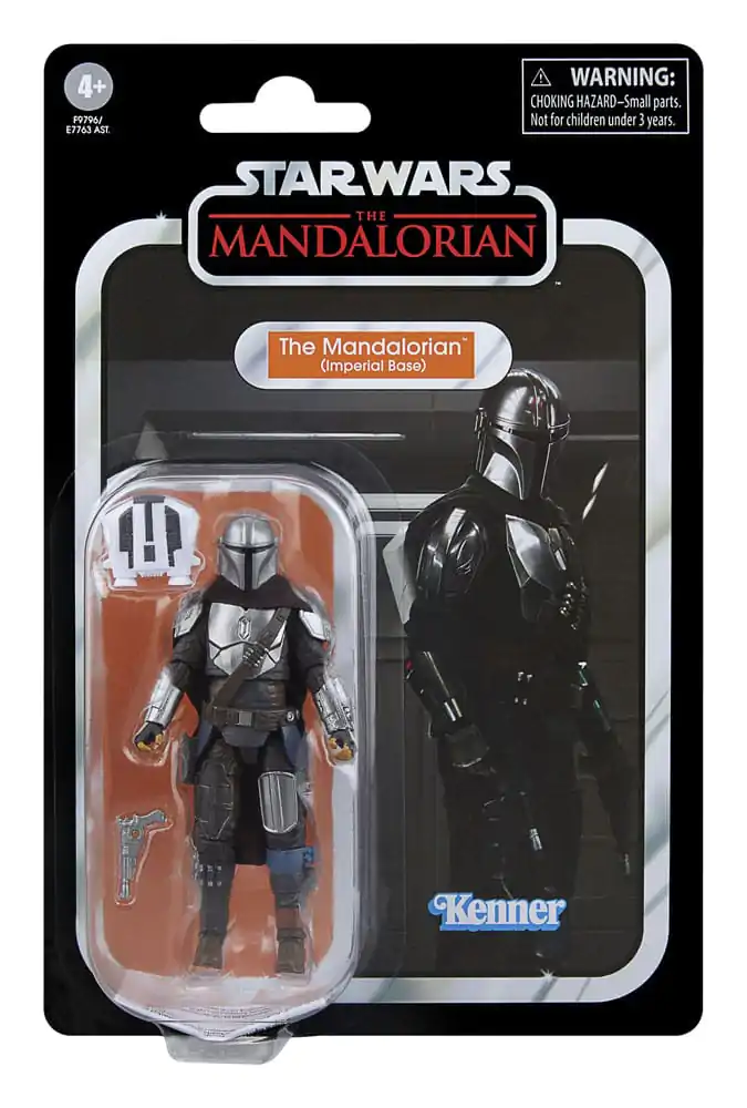 Star Wars: The Mandalorian Vintage Collection Actionfigur The Mandalorian (Imperial Base) 10 cm Produktfoto