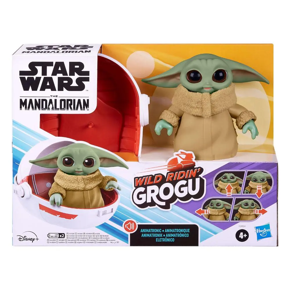 Star Wars The Mandalorian Interaktive Figur Wild Ridin' Grogu Produktfoto