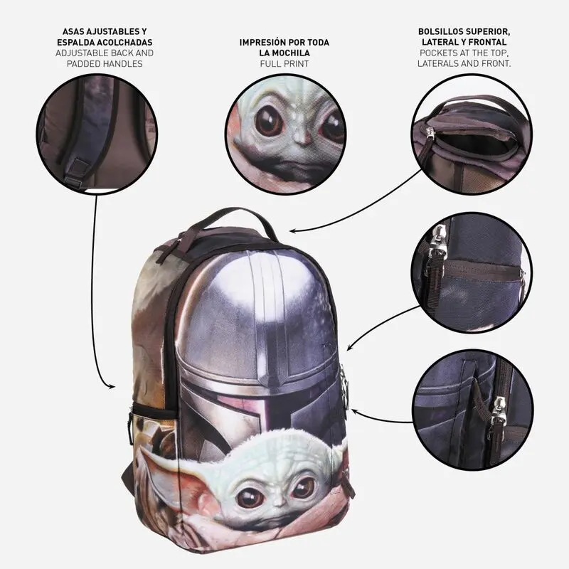 Star Wars The Mandalorian Rucksack The Mandalorian &amp; Grogu Produktfoto
