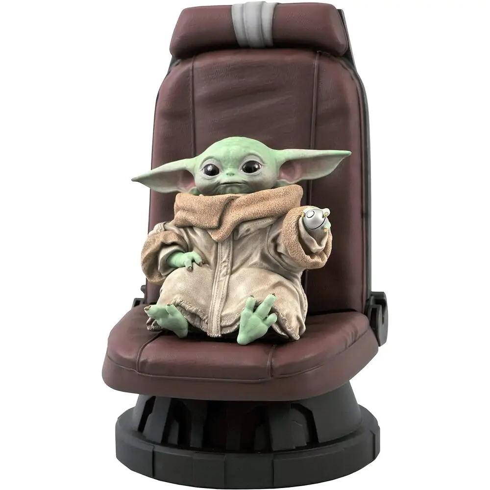 Star Wars The Mandalorian Premier Collection Statue 1/2 The Child in Chair 30 cm termékfotó