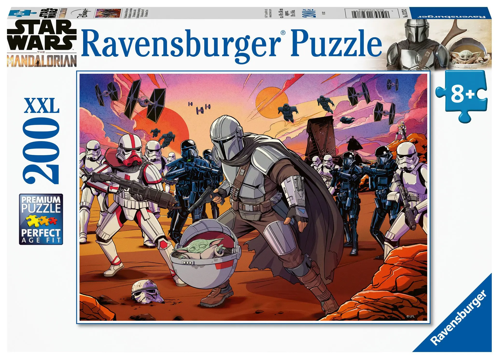 Star Wars Puzzle The Manddalorian: Face-Off (200 Teile) Produktfoto