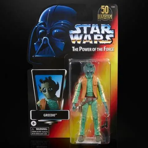 Star Wars The Power of the Force Greedo Figur 15cm Produktfoto