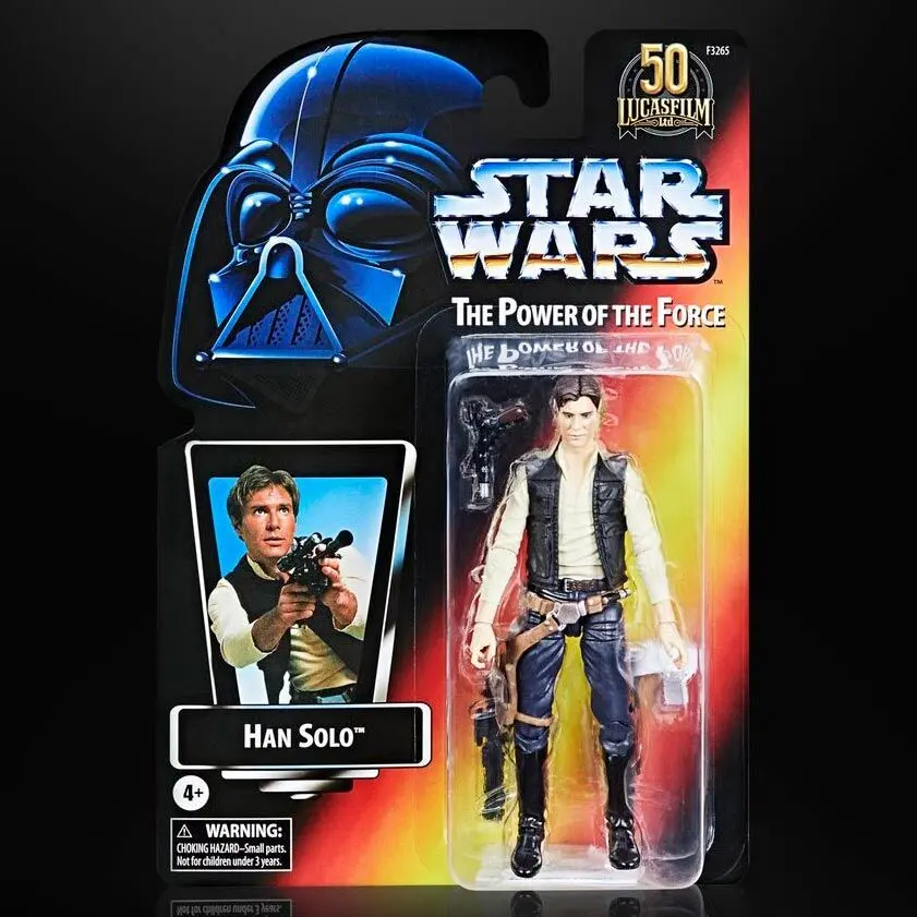 Star Wars Black Series The Power of the Force Actionfigur 2021 Han Solo Exclusive 15 cm Produktfoto