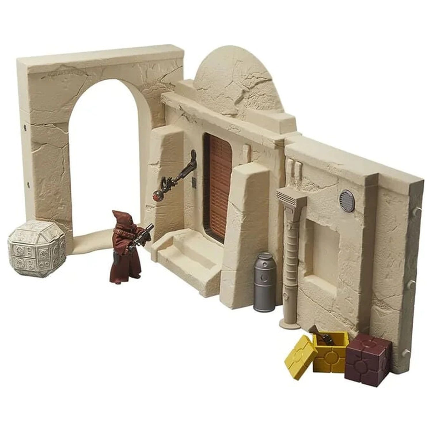 Star Wars Episode IV Vintage Collection Spielset Straßen von Mos Eisley mit Jawa Actionfigur Produktfoto