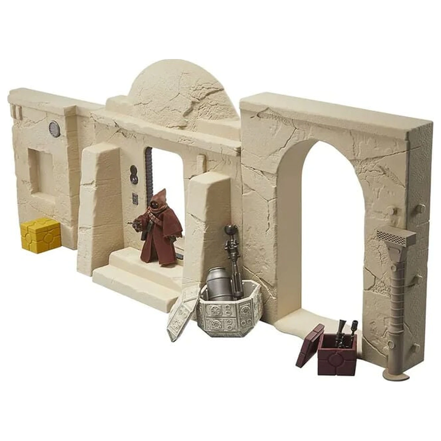 Star Wars Episode IV Vintage Collection Spielset Straßen von Mos Eisley mit Jawa Actionfigur Produktfoto