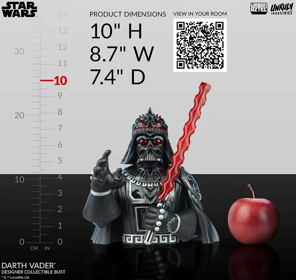 Star Wars Urban Aztec Vinyl Büste Darth Vader by Jesse Hernandez 25 cm Produktfoto
