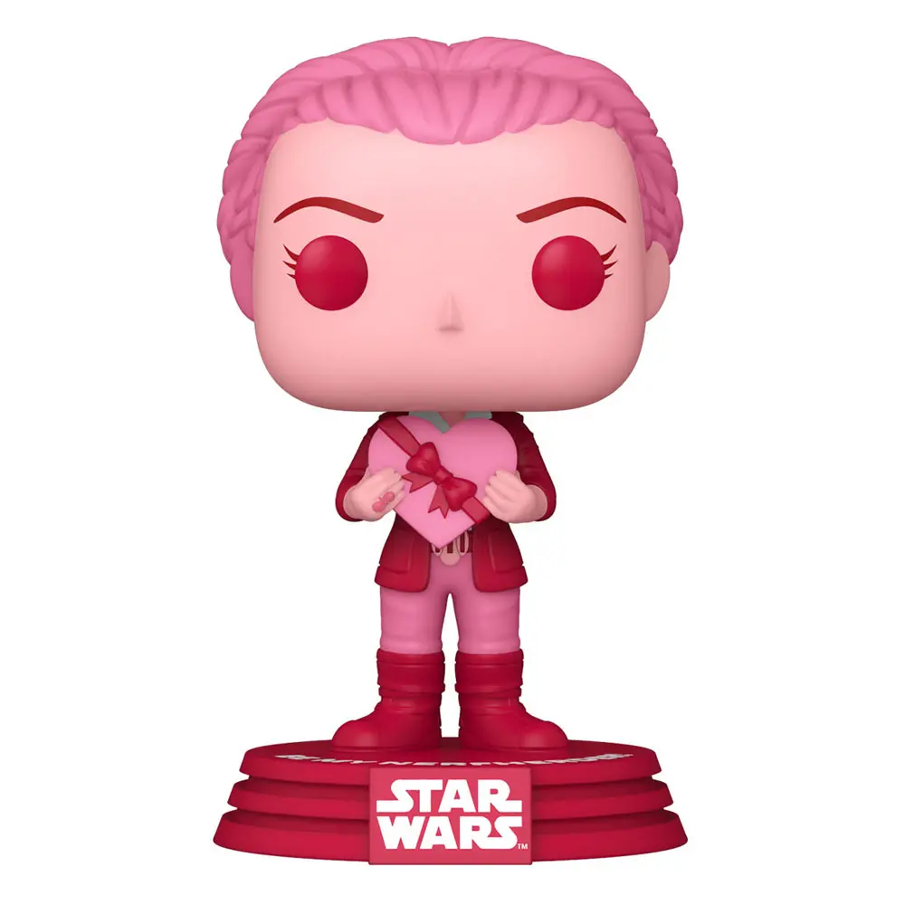 Star Wars Valentines POP! Star Wars Vinyl Figur Leia 9 cm Produktfoto