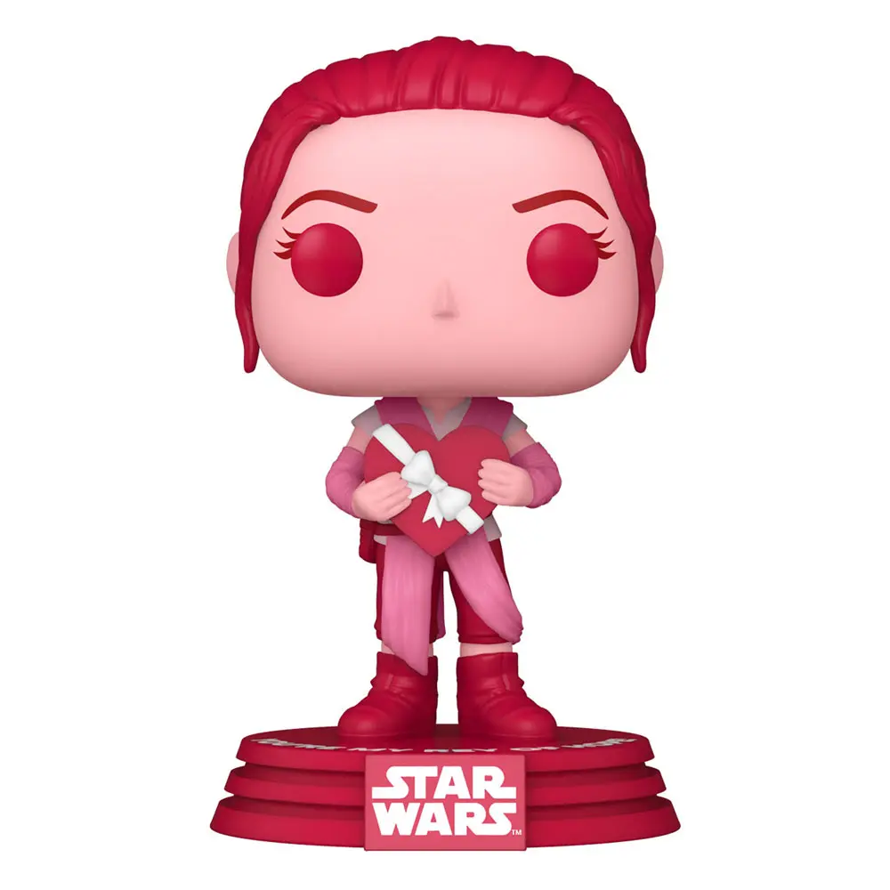 Star Wars Valentines POP! Star Wars Vinyl Figur Rey 9 cm Produktfoto