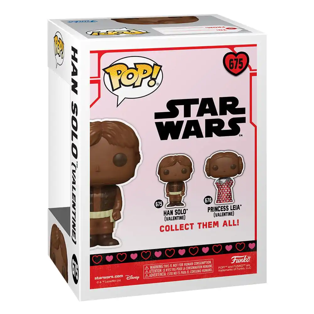 Star Wars Valentines POP! Vinyl Figur Han Solo (Val Choc) 9 cm Produktfoto