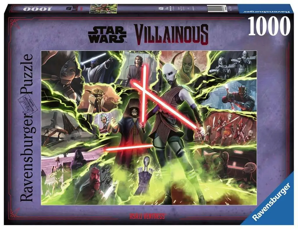 Star Wars Villainous Puzzle Asajj Ventress (1000 Teile) Produktfoto