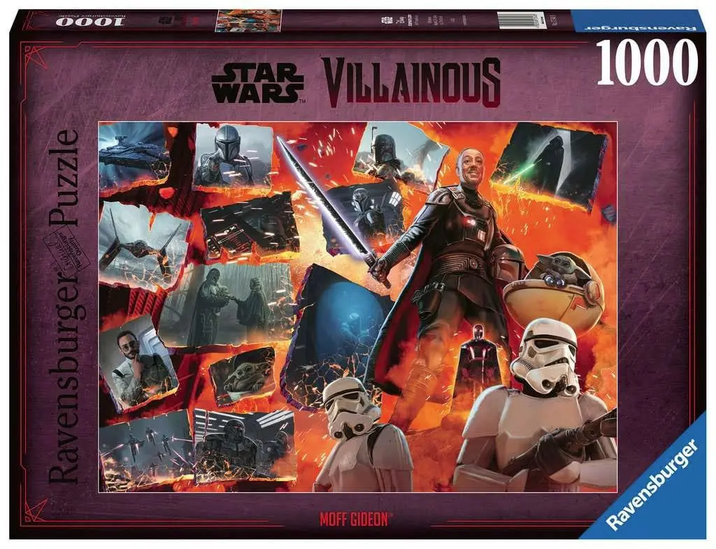 Star Wars Villainous Puzzle Moff Gideon (1000 Teile) Produktfoto