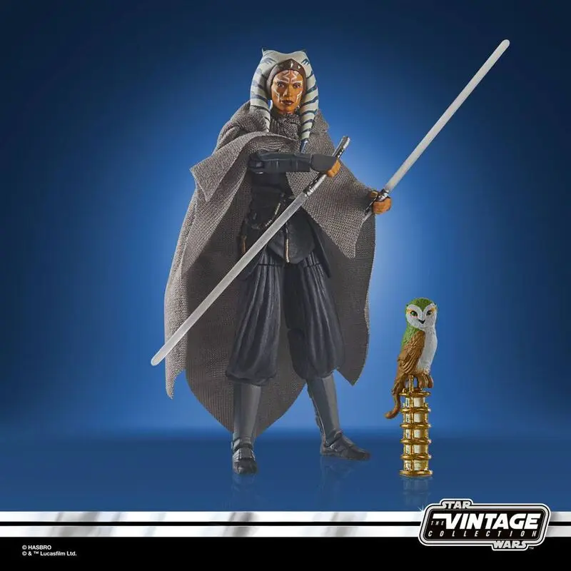 Star Wars: The Mandalorian Vintage Collection Actionfigur 2022 Ahsoka Tano & Grogu 10 cm termékfotó