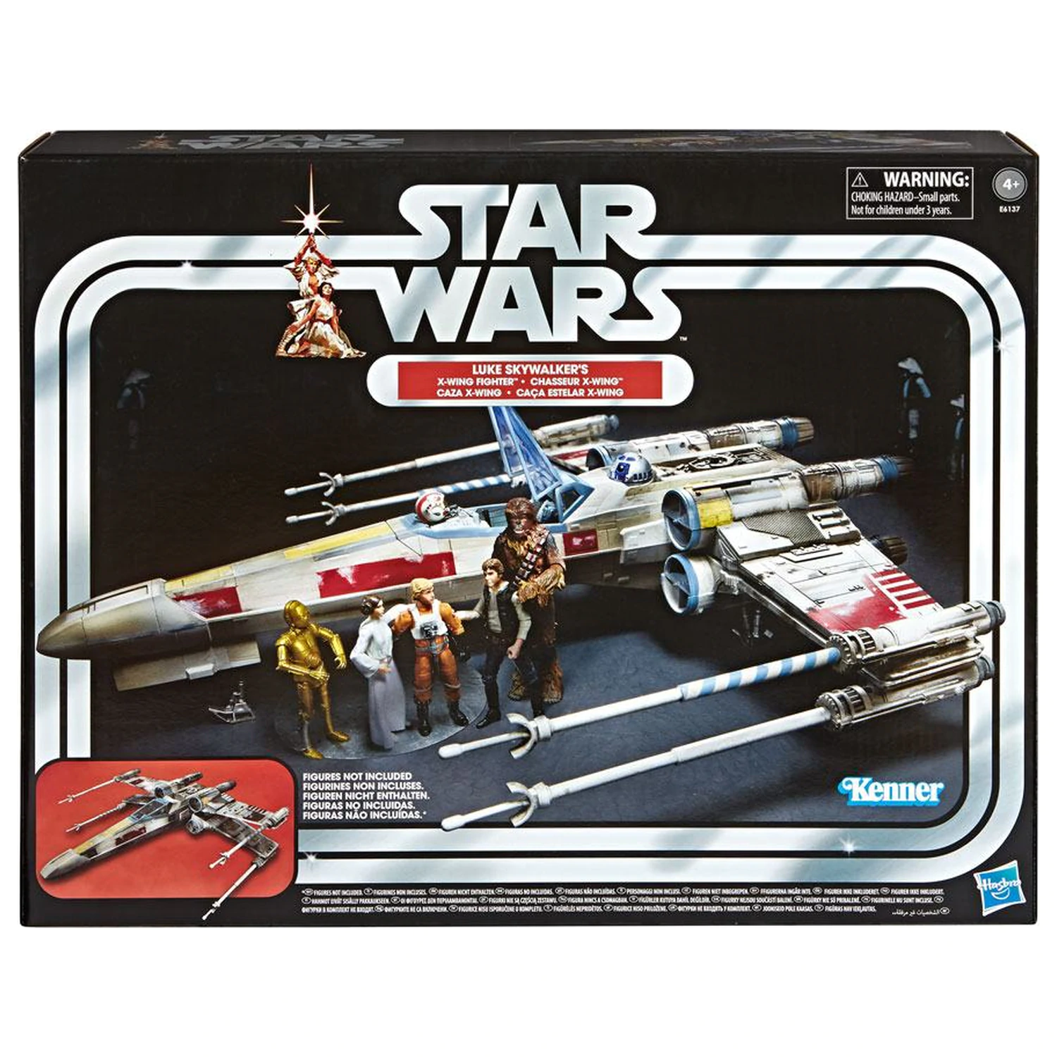 Star Wars Vintage Collection Fahrzeug Luke Skywalker Red 5 X-Wing Exklusiv Produktfoto