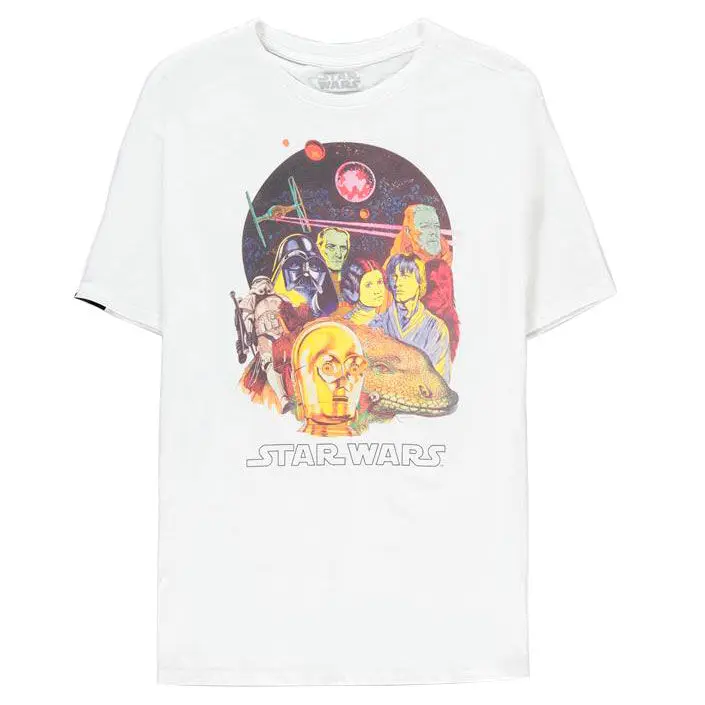 Star Wars Vintage poster Damen T-shirt Produktfoto