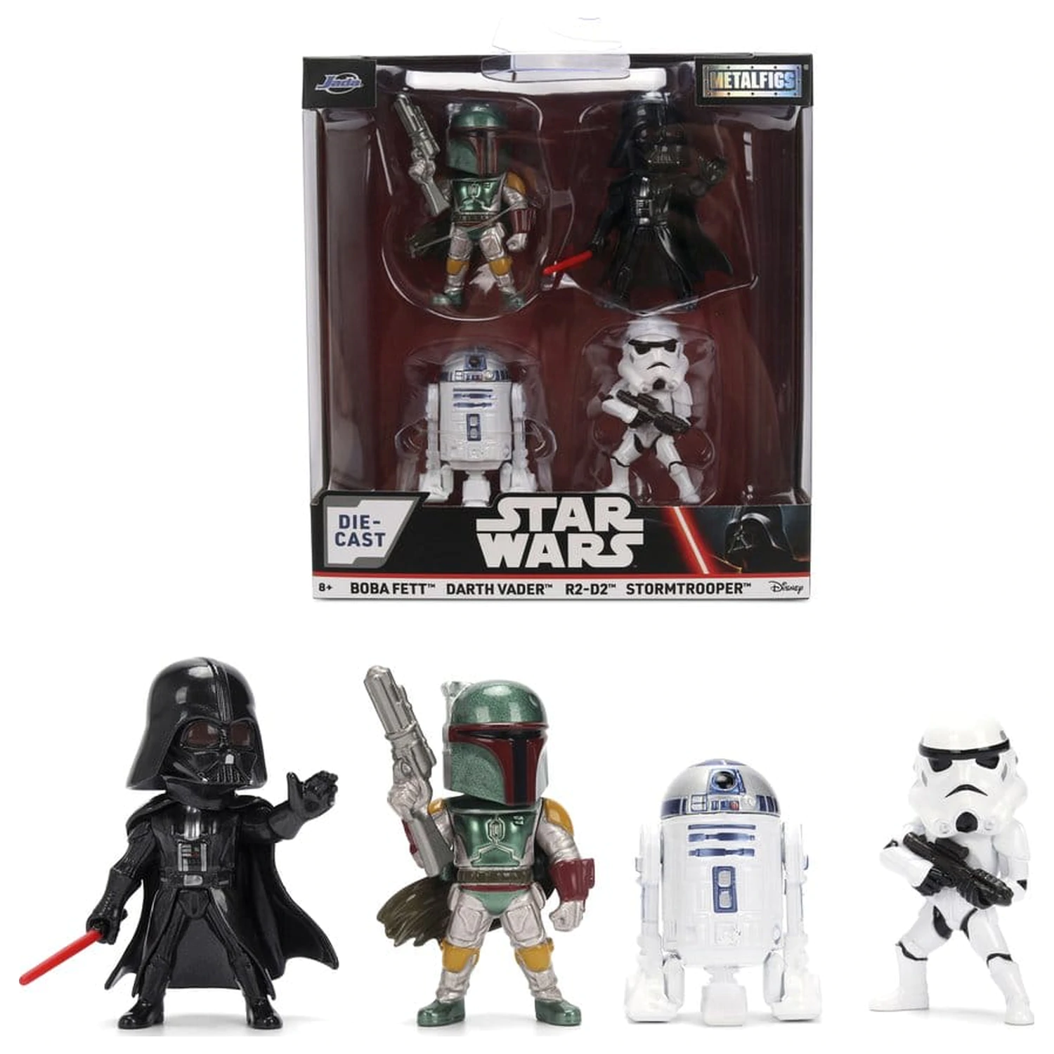 Star Wars Mini Figuren 4er-Pack Wave 1 6,5 cm Produktfoto