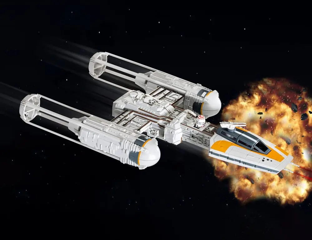 Star Wars Modellbausatz Geschenkset Y-wing Fighter Produktfoto