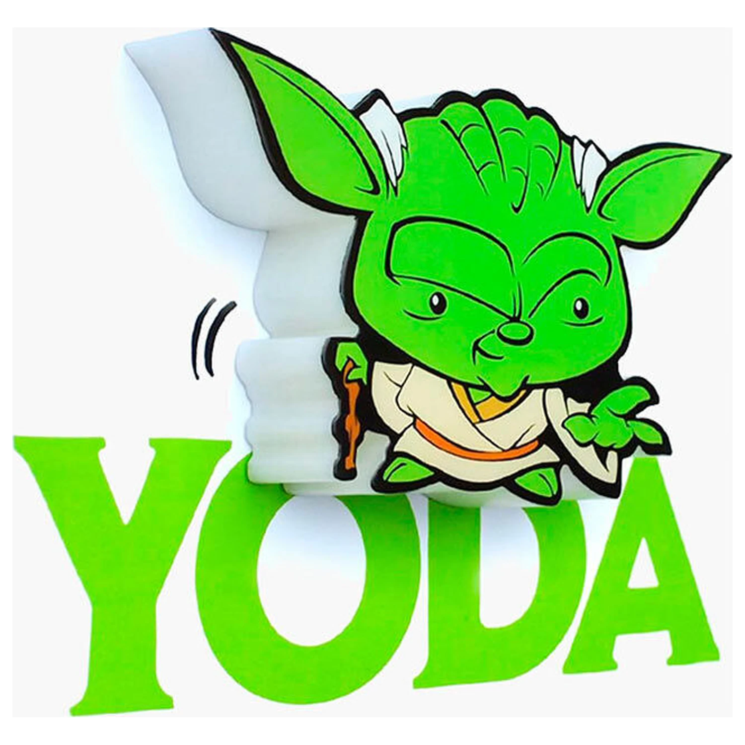 Star Wars Yoda 3D Licht FX mini Lampe Produktfoto
