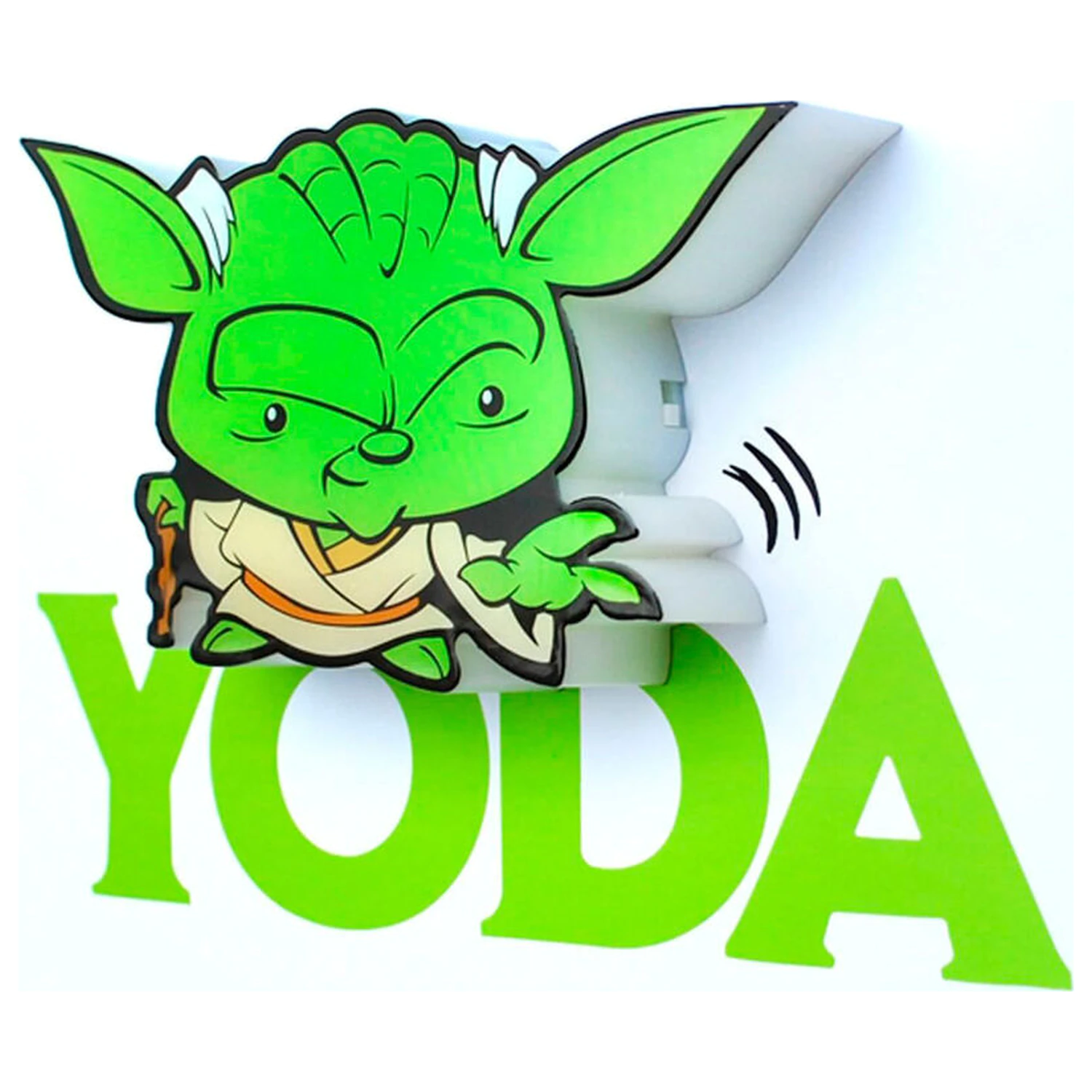 Star Wars Yoda 3D Licht FX mini Lampe Produktfoto