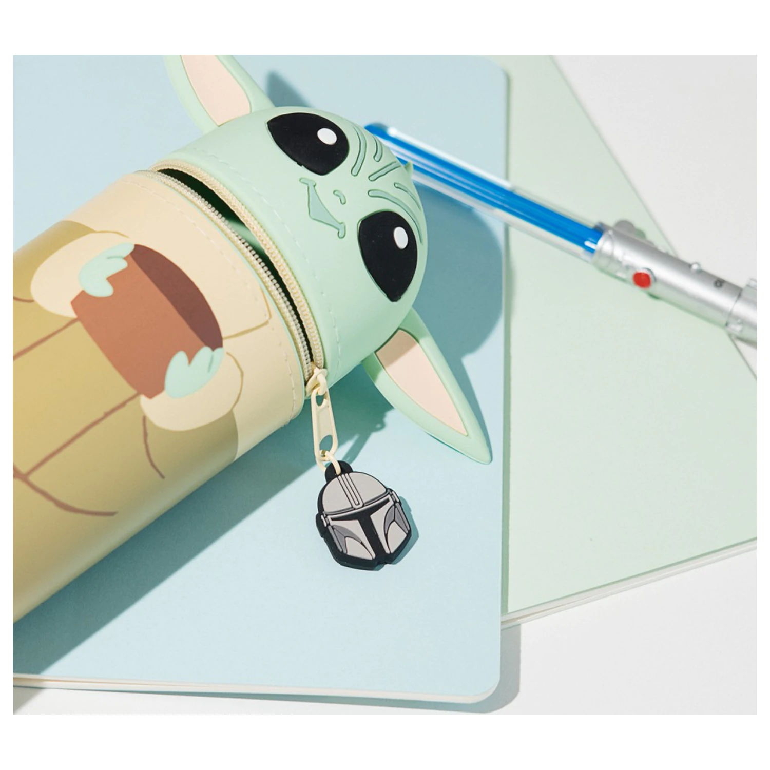 Star Wars Mandalorian Grogu 3D Federmäppchen Produktfoto