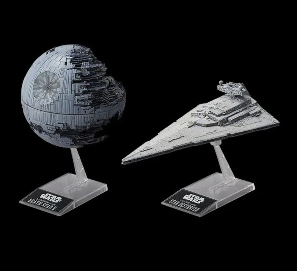 Star Wars Modellbausatz Death Star II & Imperial Star Destroyer Produktfoto