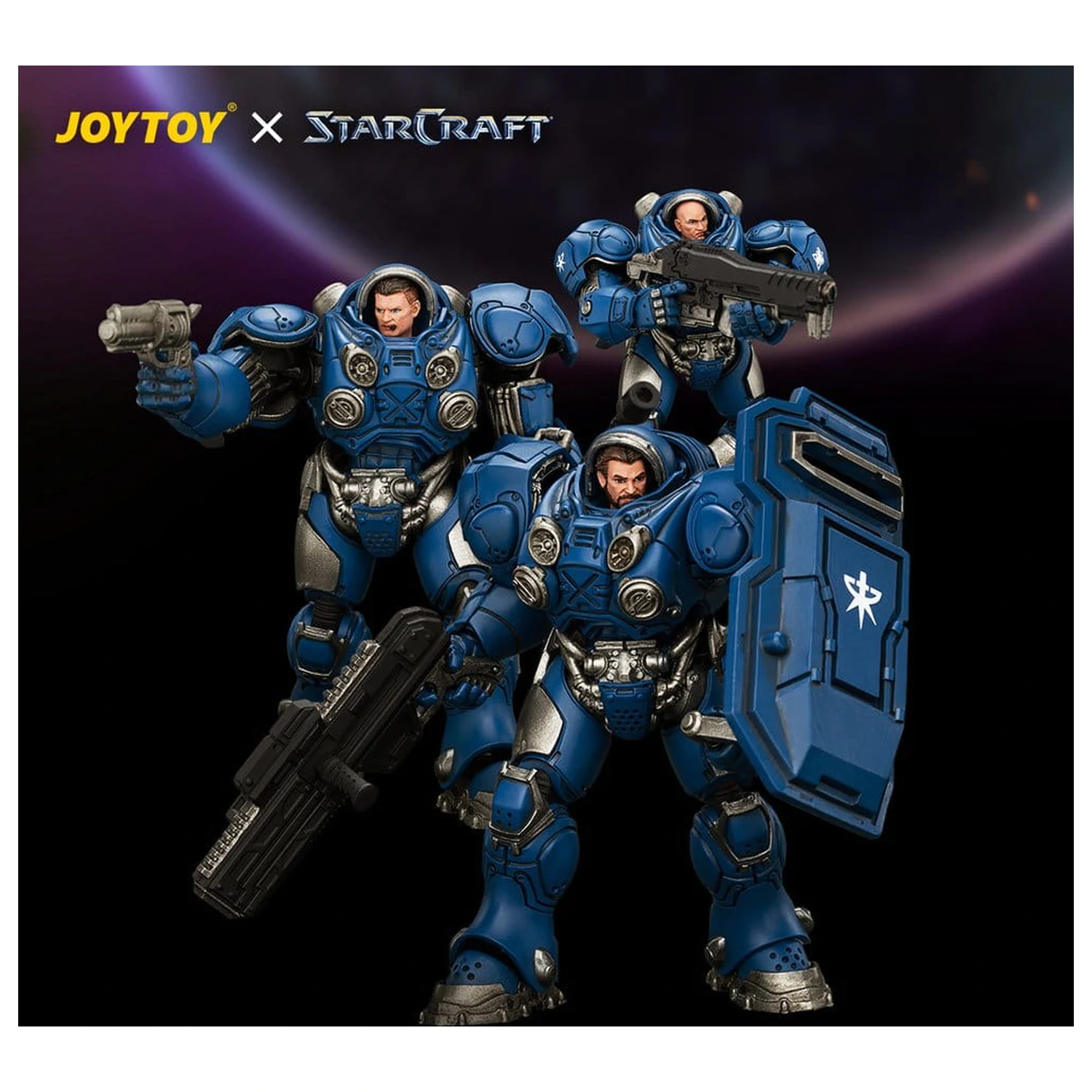 StarCraft Figuren Set Terran Marine Produktfoto
