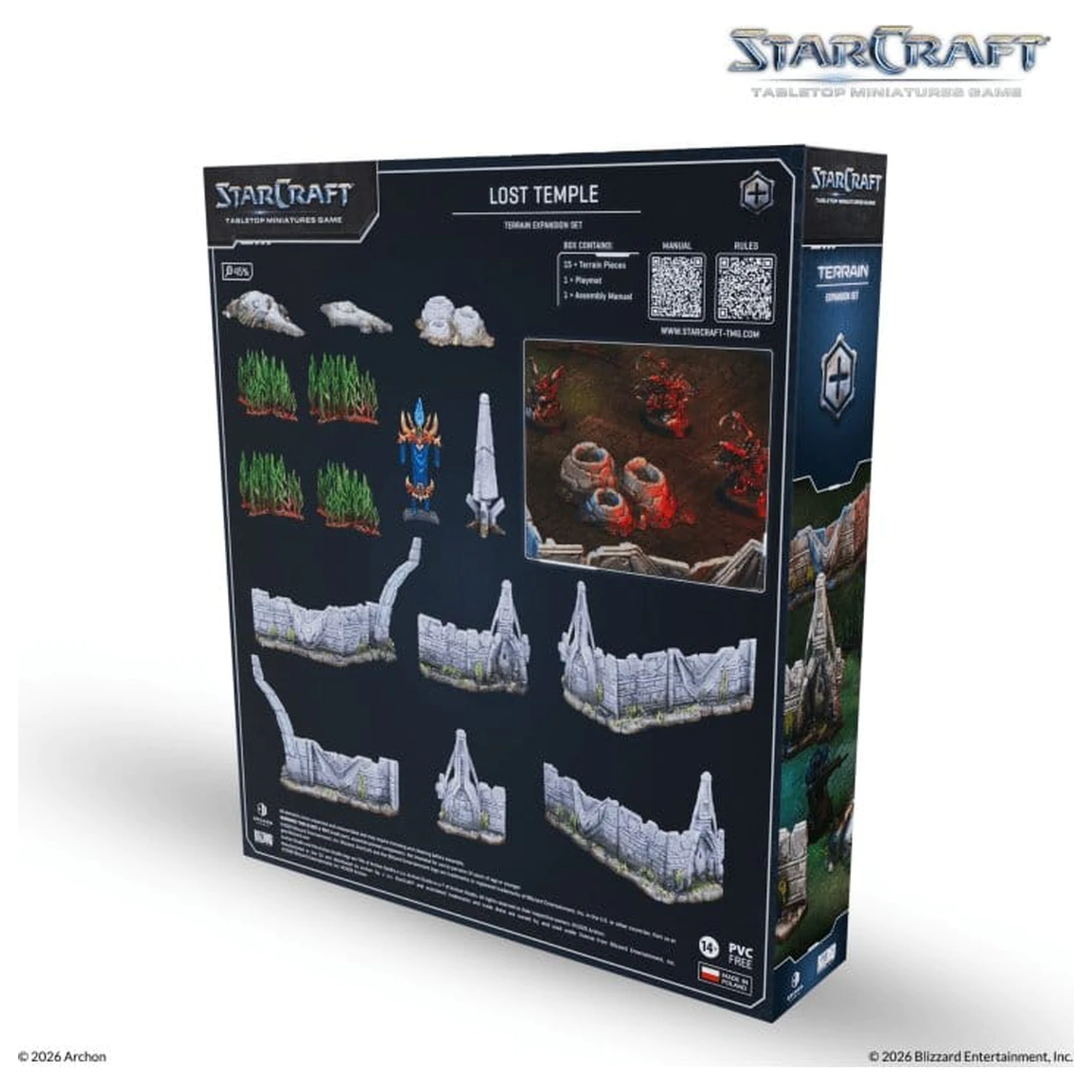 StarCraft TMG Erweiterungsset Terrain: Lost Temple Produktfoto