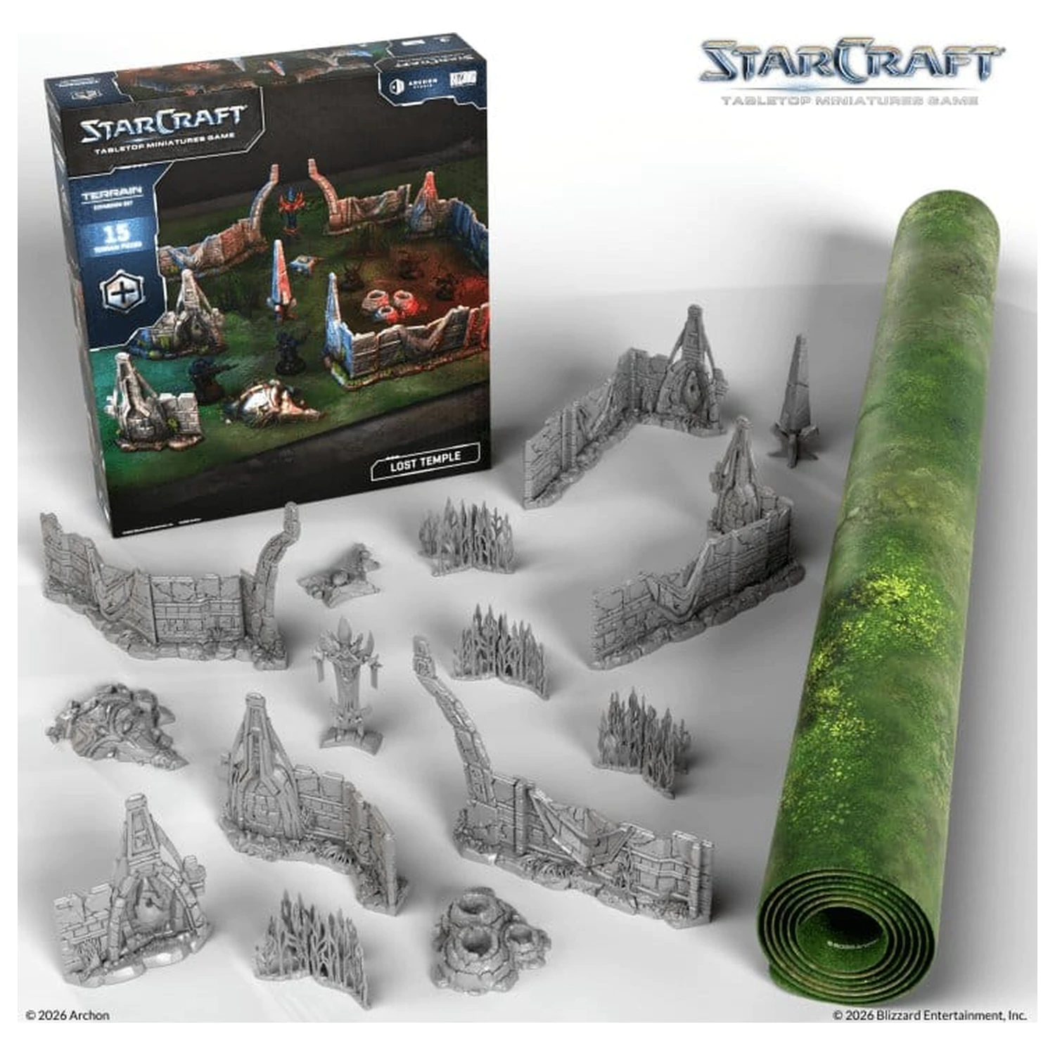 StarCraft TMG Erweiterungsset Terrain: Lost Temple Produktfoto