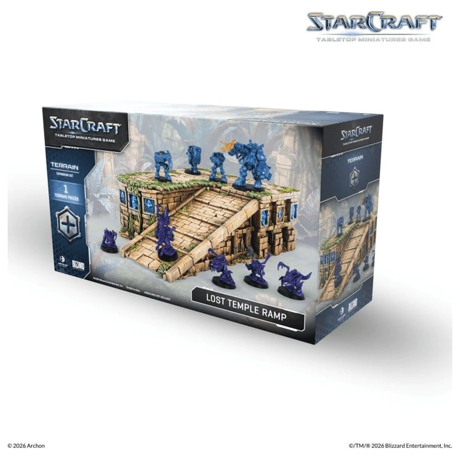 StarCraft TMG Erweiterungsset Gelände: Lost Temple Rampe Produktfoto