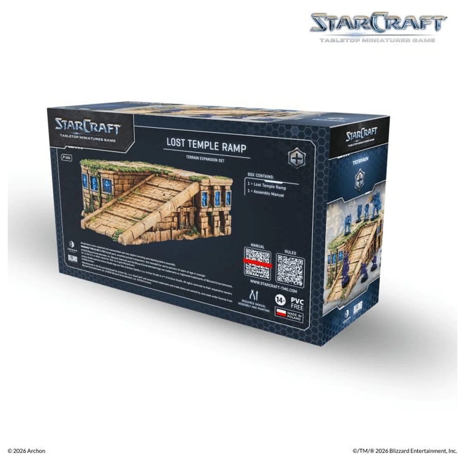 StarCraft TMG Erweiterungsset Gelände: Lost Temple Rampe Produktfoto