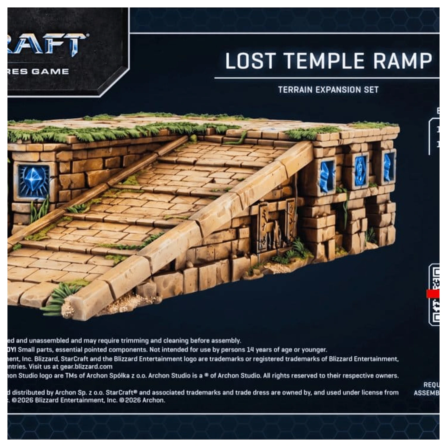 StarCraft TMG Erweiterungsset Gelände: Lost Temple Rampe Produktfoto