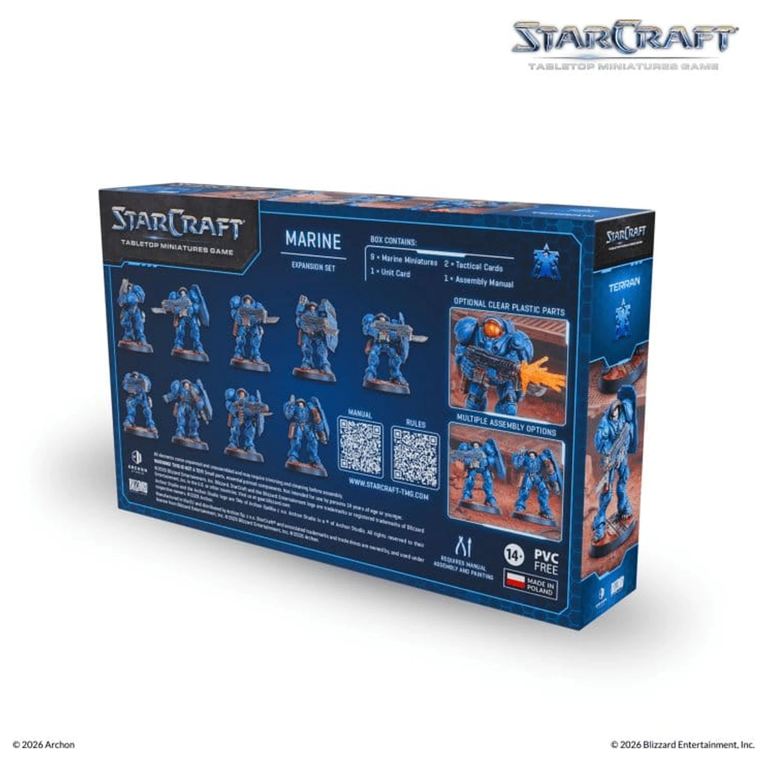 StarCraft TMG Erweiterungsset Terraner: Marine Produktfoto