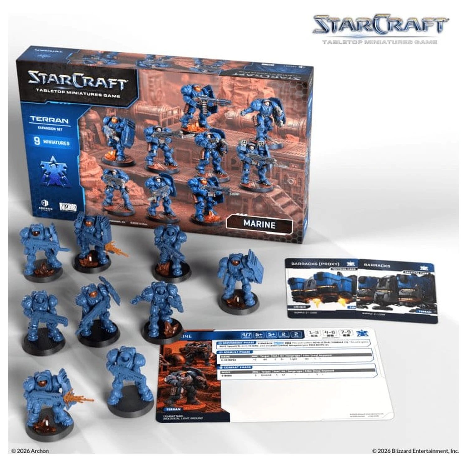 StarCraft TMG Erweiterungsset Terraner: Marine Produktfoto