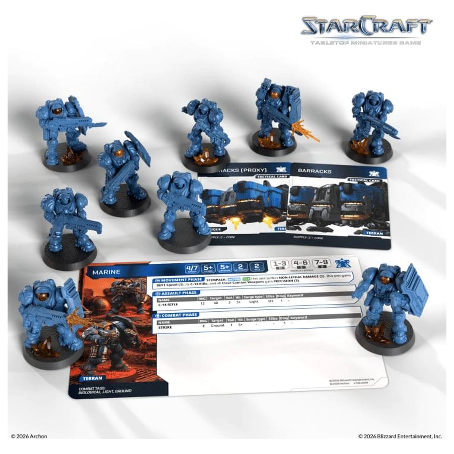 StarCraft TMG Erweiterungsset Terraner: Marine Produktfoto