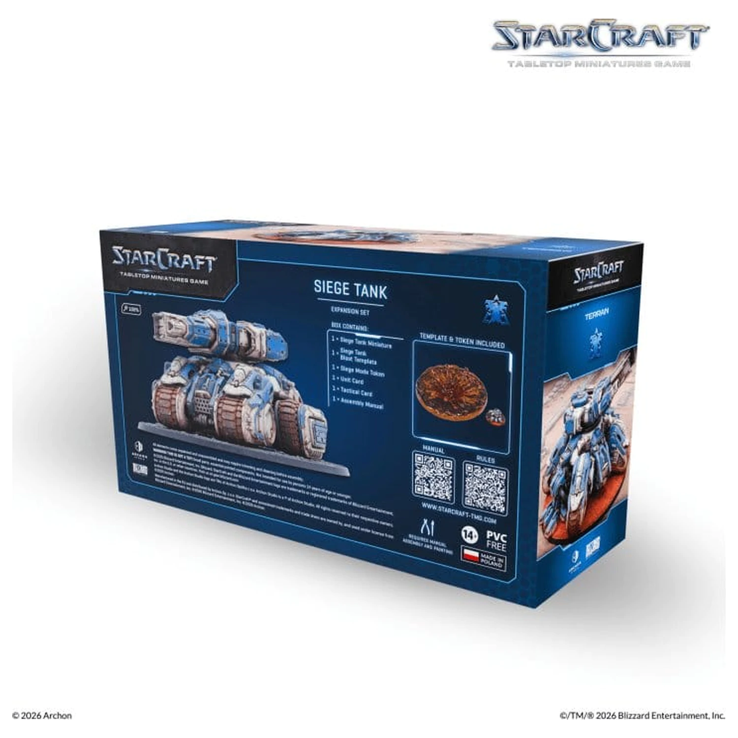 StarCraft TMG Erweiterungs-Set Terran: Siege Tank Produktfoto