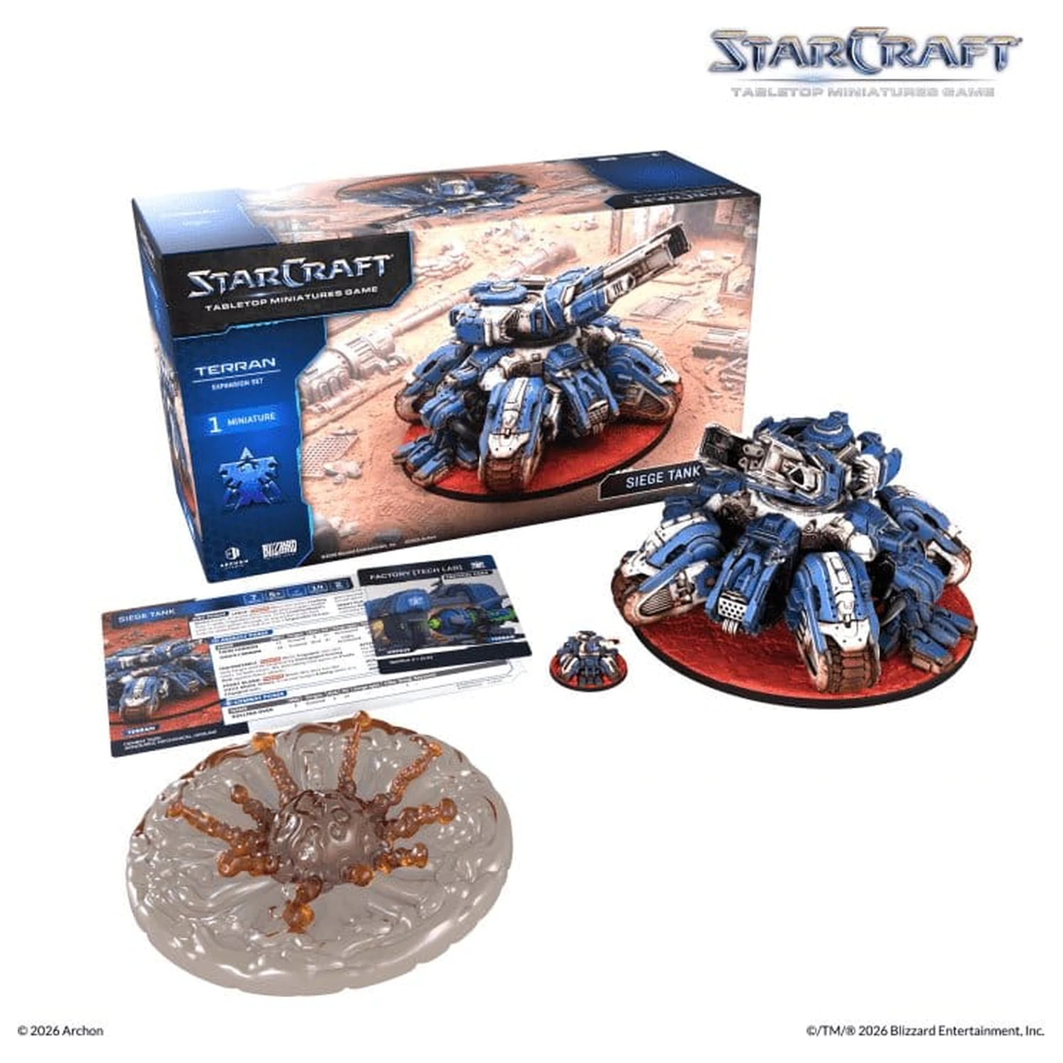 StarCraft TMG Erweiterungs-Set Terran: Siege Tank Produktfoto