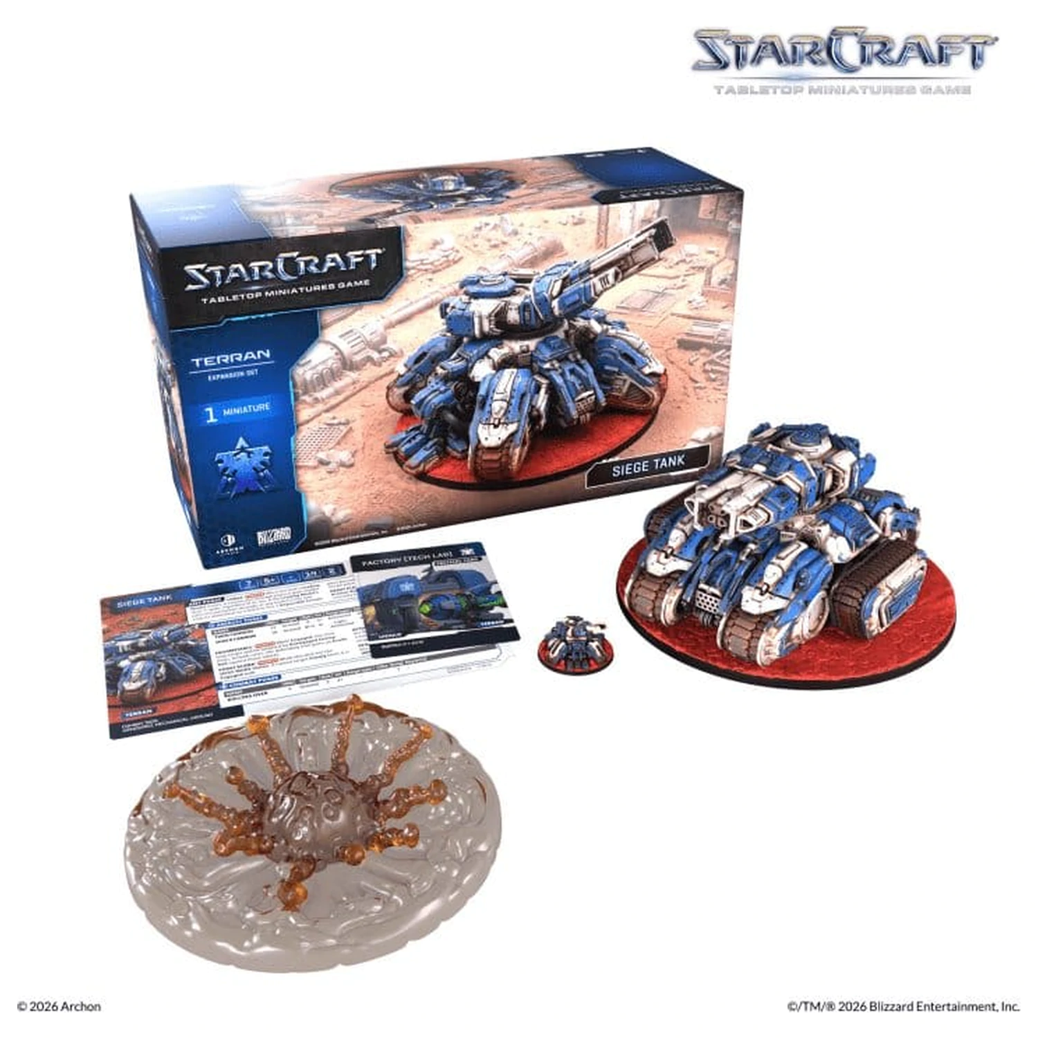 StarCraft TMG Erweiterungs-Set Terran: Siege Tank Produktfoto