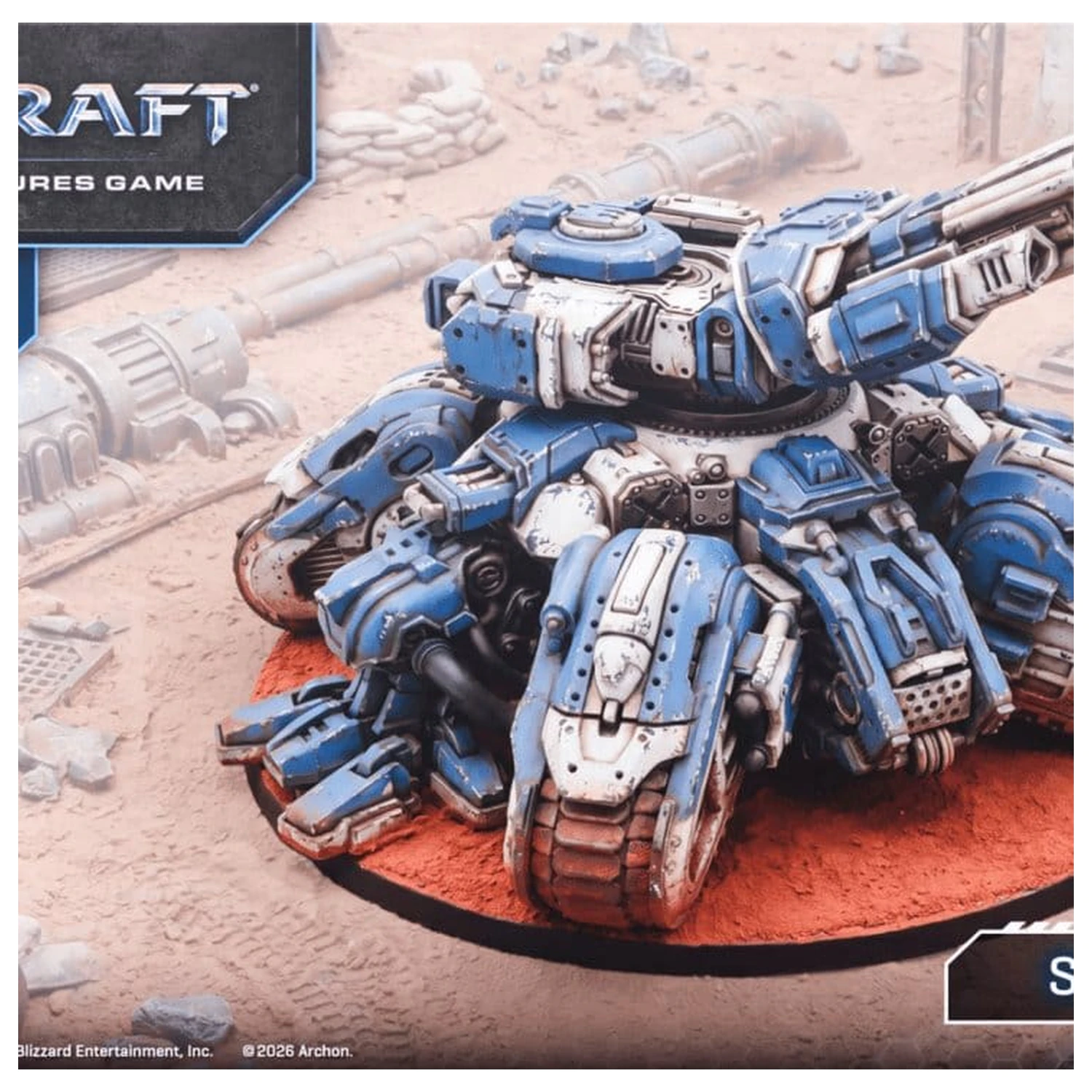 StarCraft TMG Erweiterungs-Set Terran: Siege Tank Produktfoto